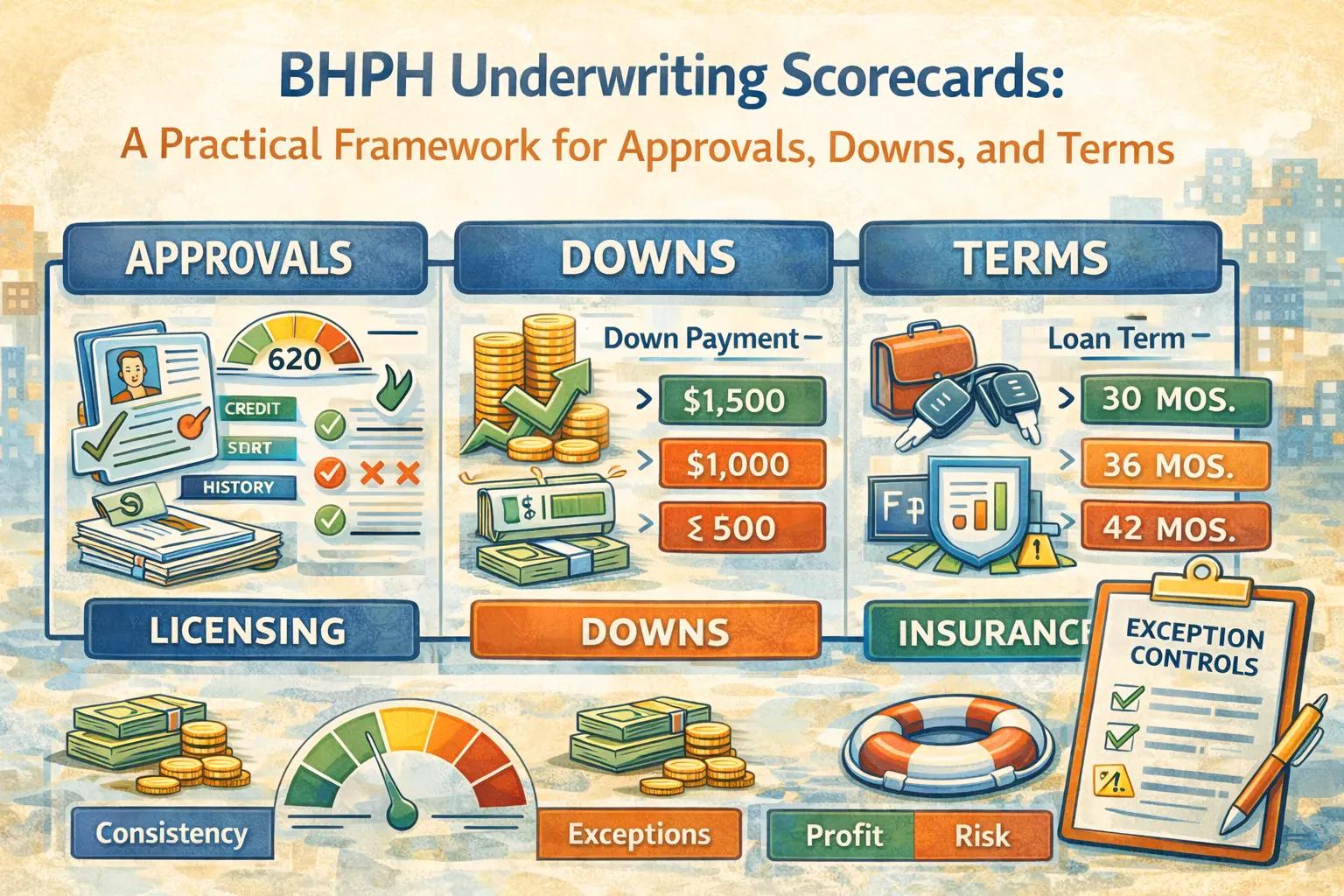 BHPH Underwriting Scorecards Framework