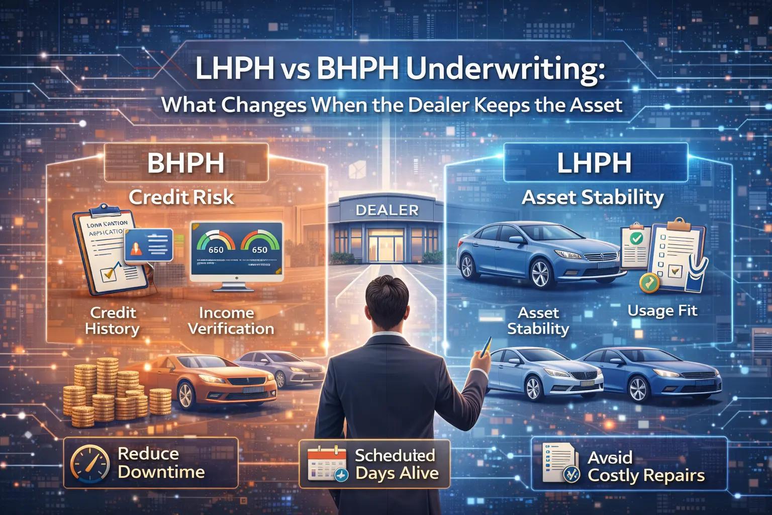 LHPH vs BHPH Underwriting: Differences When Dealer Keeps Asset