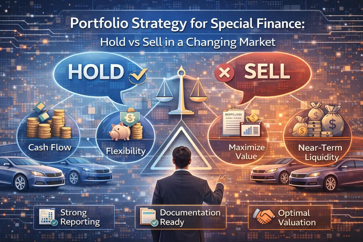 Portfolio Strategy for Special Finance: Hold vs Sell